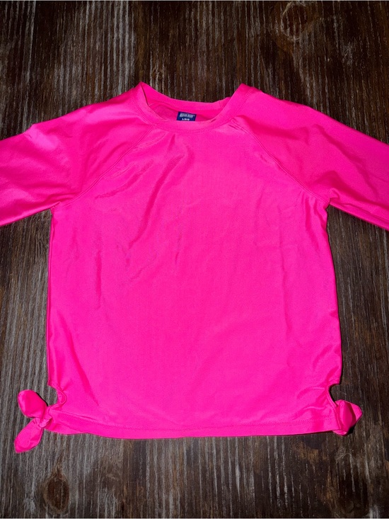 Ocean Gear Other - Ocean Gear Girl’s Hot Pink Swim/Rashguard Top with side ties L NWOT